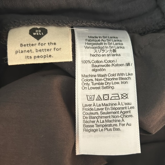 Madewell Wide Leg Cotton Pants - Picture 6 of 6